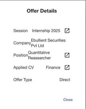 EbS Offer